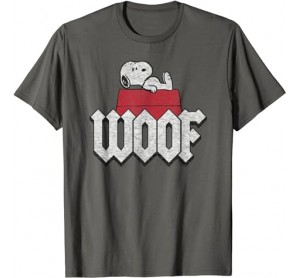 Peanuts - Woof Snoopy T-Shirt